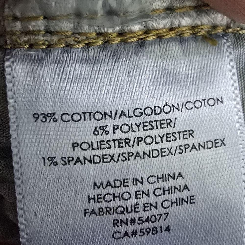 Cabi Women's Button Fly Skinny Jeans Stretchy Dark Wash Ribbon Waistband Size 8 - Picture 11 of 13